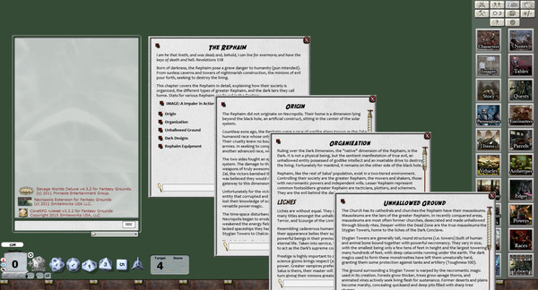 Скриншот из Fantasy Grounds - Necropolis 2350: Setting (Savage Worlds)