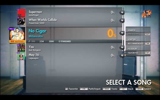 Скриншот из Rocksmith® 2014 Edition – Remastered – Millencolin - “No Cigar”