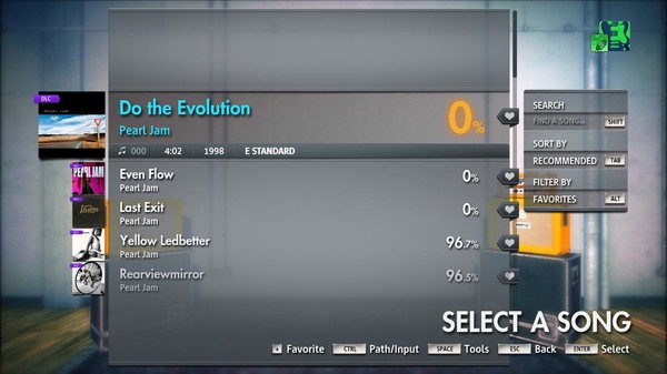 Скриншот из Rocksmith® 2014 Edition – Remastered – Pearl Jam - “Do the Evolution”