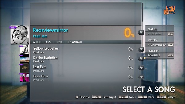 Скриншот из Rocksmith® 2014 Edition – Remastered – Pearl Jam - “Rearviewmirror”