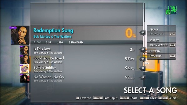 Скриншот из Rocksmith® 2014 Edition – Remastered – Bob Marley & The Wailers - “Redemption Song”