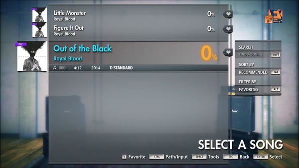 Скриншот из Rocksmith® 2014 Edition – Remastered – Royal Blood - “Out of the Black”