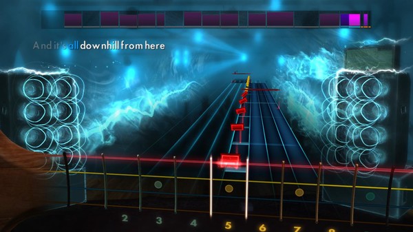 Скриншот из Rocksmith® 2014 Edition – Remastered – New Found Glory - “All Downhill from Here”