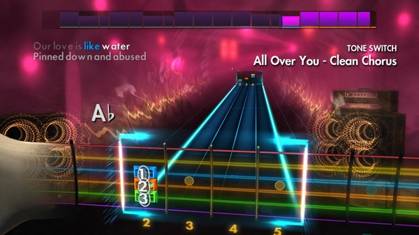 Скриншот из Rocksmith® 2014 Edition – Remastered – Live - “All Over You”