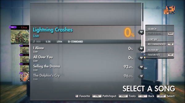 Скриншот из Rocksmith® 2014 Edition – Remastered – Live - “Lightning Crashes”