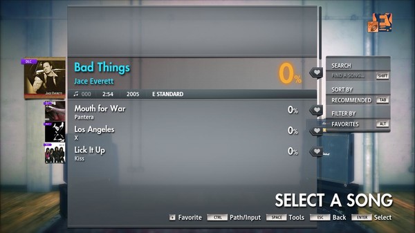 Скриншот из Rocksmith® 2014 Edition – Remastered – Jace Everett - “Bad Things”