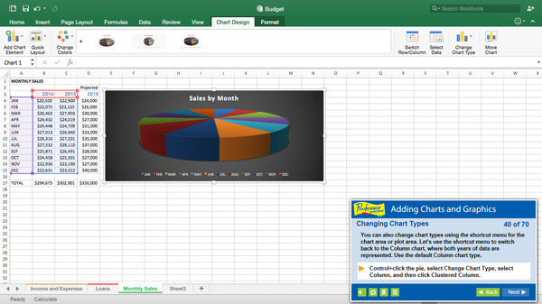 Professor Teaches Excel 2016 – Mac PC requirements