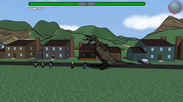 Attack of the Giant Mutant Lizard screenshot