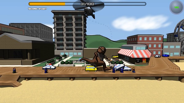 Attack of the Giant Mutant Lizard game for windows Pc 1