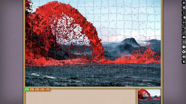 Скриншот из Jigsaw Puzzle Pack - Pixel Puzzles Ultimate: Volcanoes