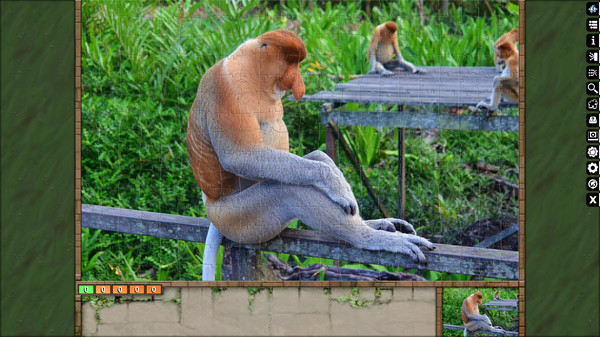 Скриншот из Jigsaw Puzzle Pack - Pixel Puzzles Ultimate: Primates