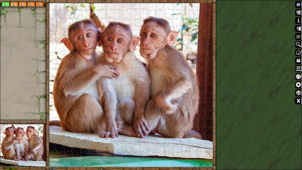 Скриншот из Jigsaw Puzzle Pack - Pixel Puzzles Ultimate: Primates