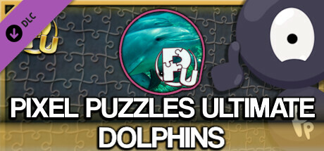 Jigsaw Puzzle Pack - Pixel Puzzles Ultimate: Dolphins cover art