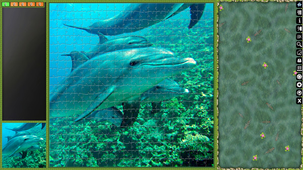 Скриншот из Jigsaw Puzzle Pack - Pixel Puzzles Ultimate: Dolphins