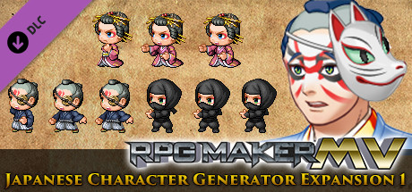 RPG Maker MV - Japanese Character Generator Expansion 1 cover art