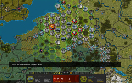 Скриншот из Strategic Command WWII: War in Europe