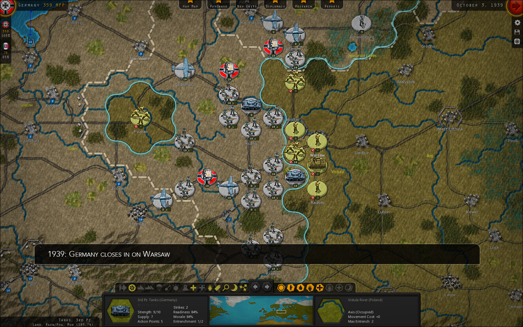 strategic war command