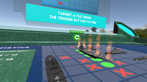 Скриншот из Clash of Vessels VR