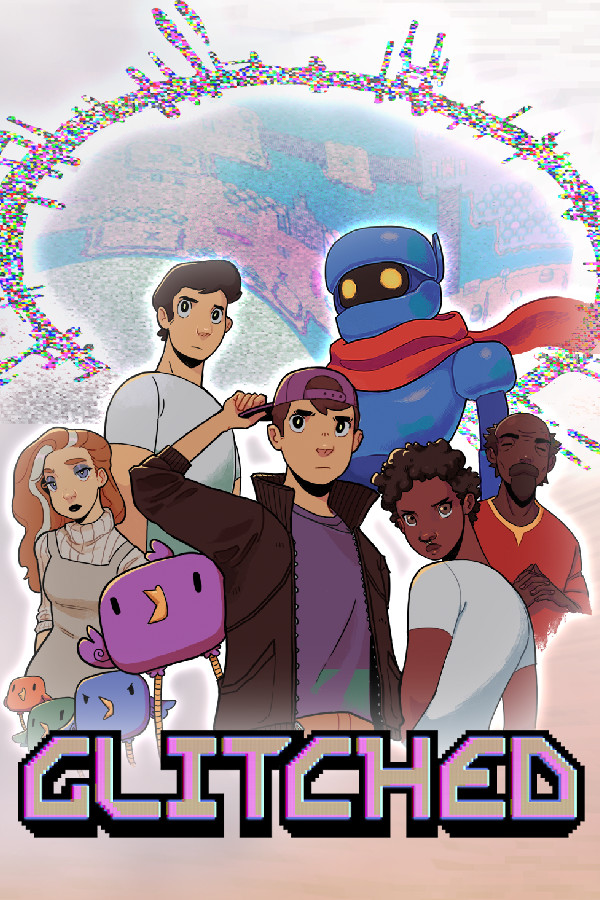 Steam portrait for GLITCHED.