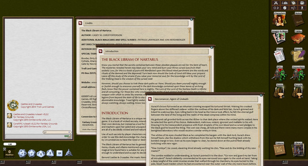 Скриншот из Fantasy Grounds - The Black Libram of Natarus (Castles & Crusades)