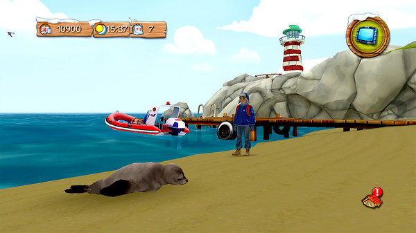 Скриншот из My Vet Practice – Marine Patrol