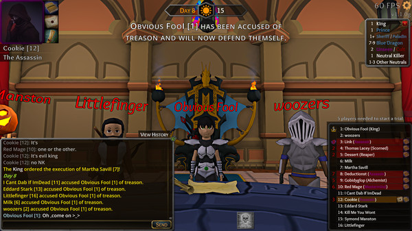 Скриншот из Throne of Lies®: Medieval Politics