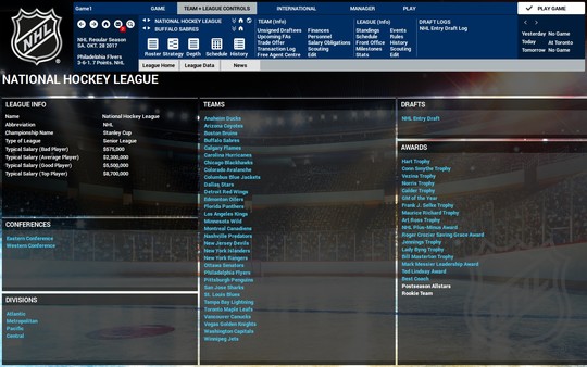 Скриншот из Franchise Hockey Manager 4