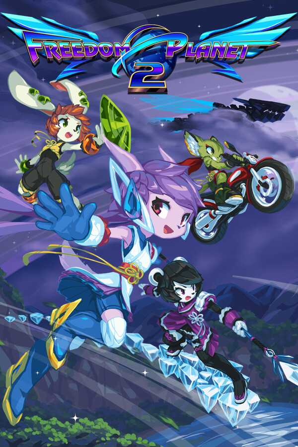 Steam portrait for Freedom Planet 2.
