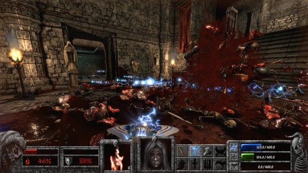 Apocryph: an old-school shooter game for Linux 1