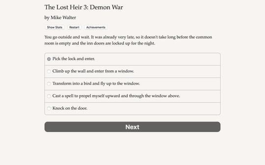 The Lost Heir 3: Demon War
