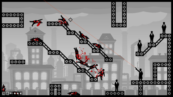 Ricochet Kills: Noir game for Linux 1