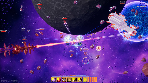 Скриншот из Origin Space