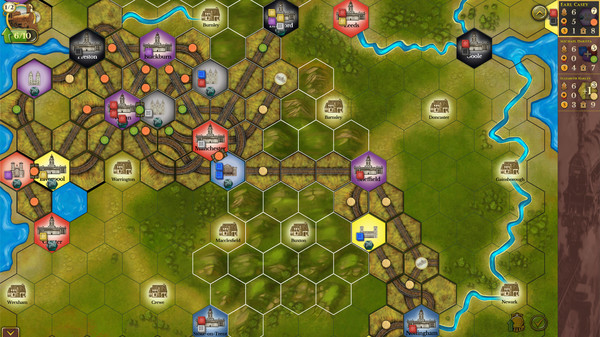 Скриншот из Steam: Rails to Riches - Northern England Map