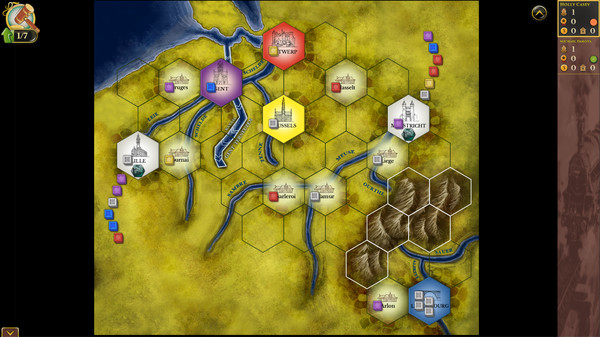 Скриншот из Steam: Rails to Riches - Belgium & Luxembourg Map