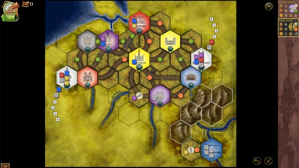 Скриншот из Steam: Rails to Riches - Belgium & Luxembourg Map