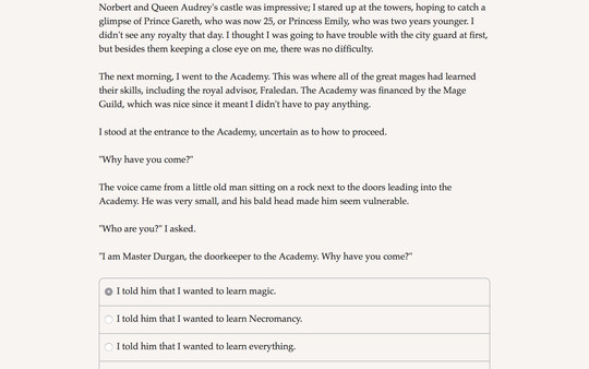Скриншот из Life of a Wizard