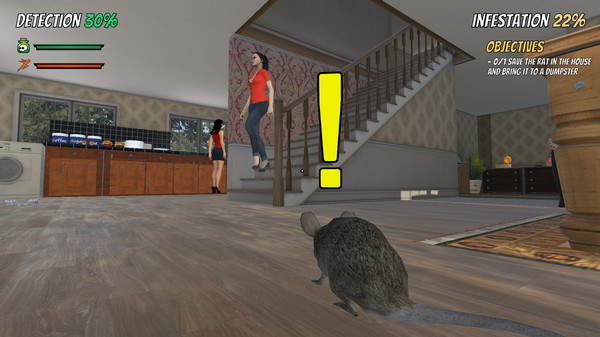 Скриншот из Rat Simulator