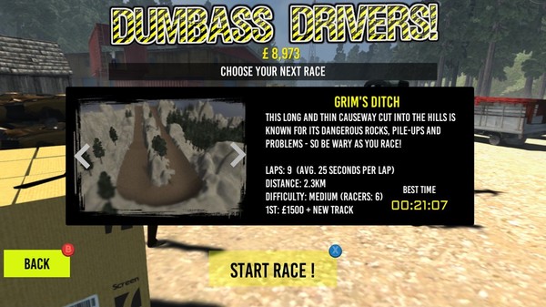 Скриншот из Dumbass Drivers!