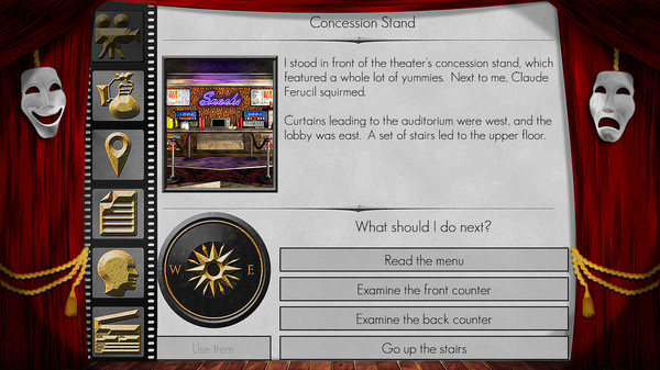 The Filmmaker - A Text Adventure for linux