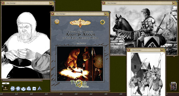 Скриншот из Fantasy Grounds - Castellan's Guide to Arms & Armor (Castles & Crusades)