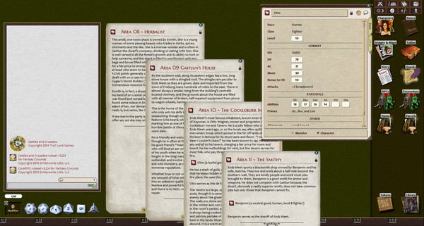 Скриншот из Fantasy Grounds - C1 The Mortality of Green (Castles and Crusades)