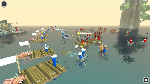 【图】Stupid Raft Battle Simulator(截图1)