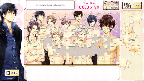 Скриншот из Otome Romance Jigsaws - Midnight Cinderella & Destined to Love