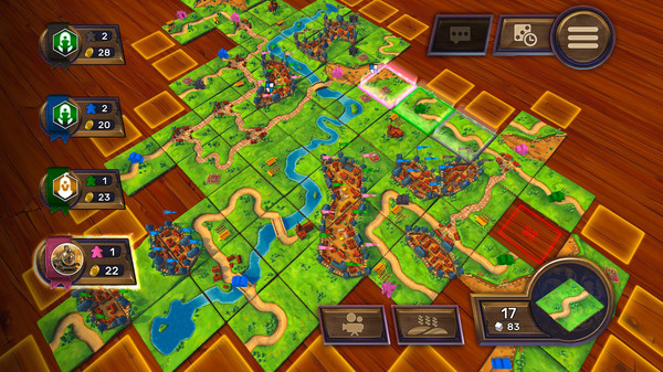 Carcassonne - Tiles & Tacticsfor windows and Linux 1