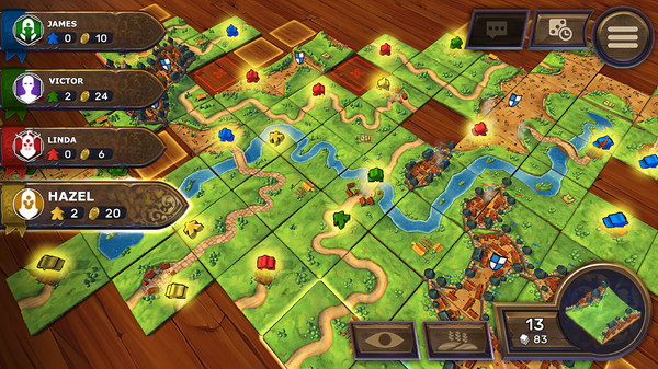 Скриншот из Carcassonne: The Official Board Game