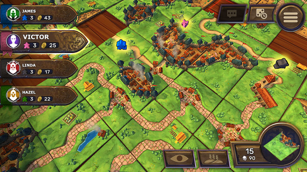 Скриншот из Carcassonne: The Official Board Game