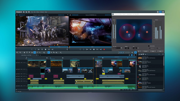 Скриншот из MAGIX Video Pro X8 Steam Edition