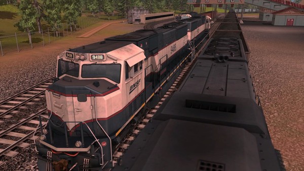 Скриншот из Trainz 2019 DLC: BNSF Railway EMD SD70MAC Executive Patch