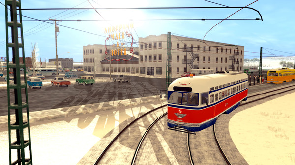 Скриншот из Trainz 2019 DLC: Season Town Northern Rail Road Route