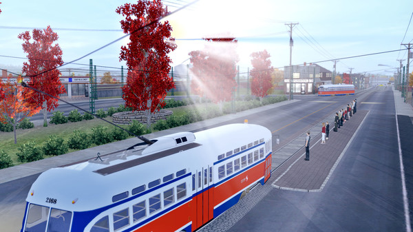 Скриншот из Trainz 2019 DLC: Season Town Northern Rail Road Route
